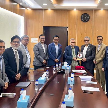 BCMEA Delegation Meets Dr. Anisuzzaman Chowdhury, Special Assistant to the Chief Adviser, Ministry of Finance